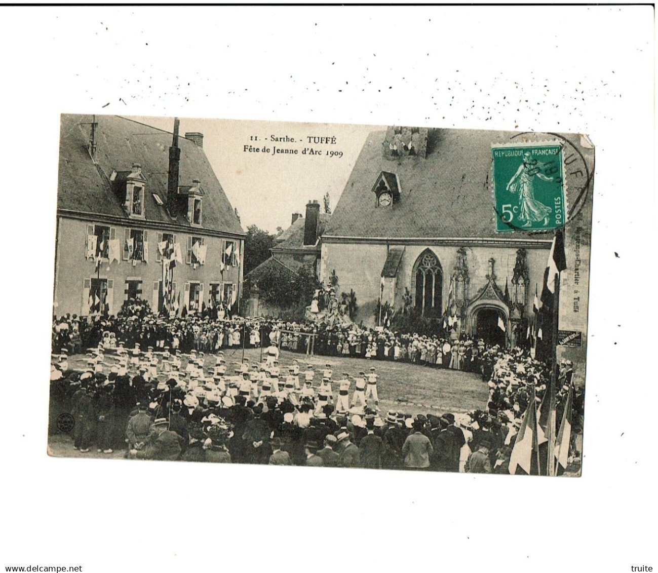 TUFFE FETE DE JEANNE D'ARC 1909
