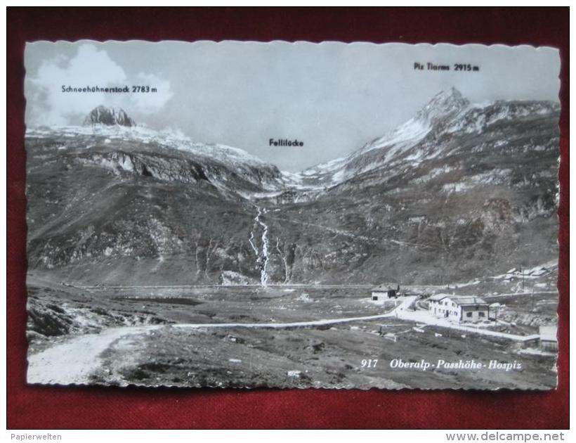 Tujetsch (GR) / Andermatt (UR) - Oberalp Passhöhe Hospiz