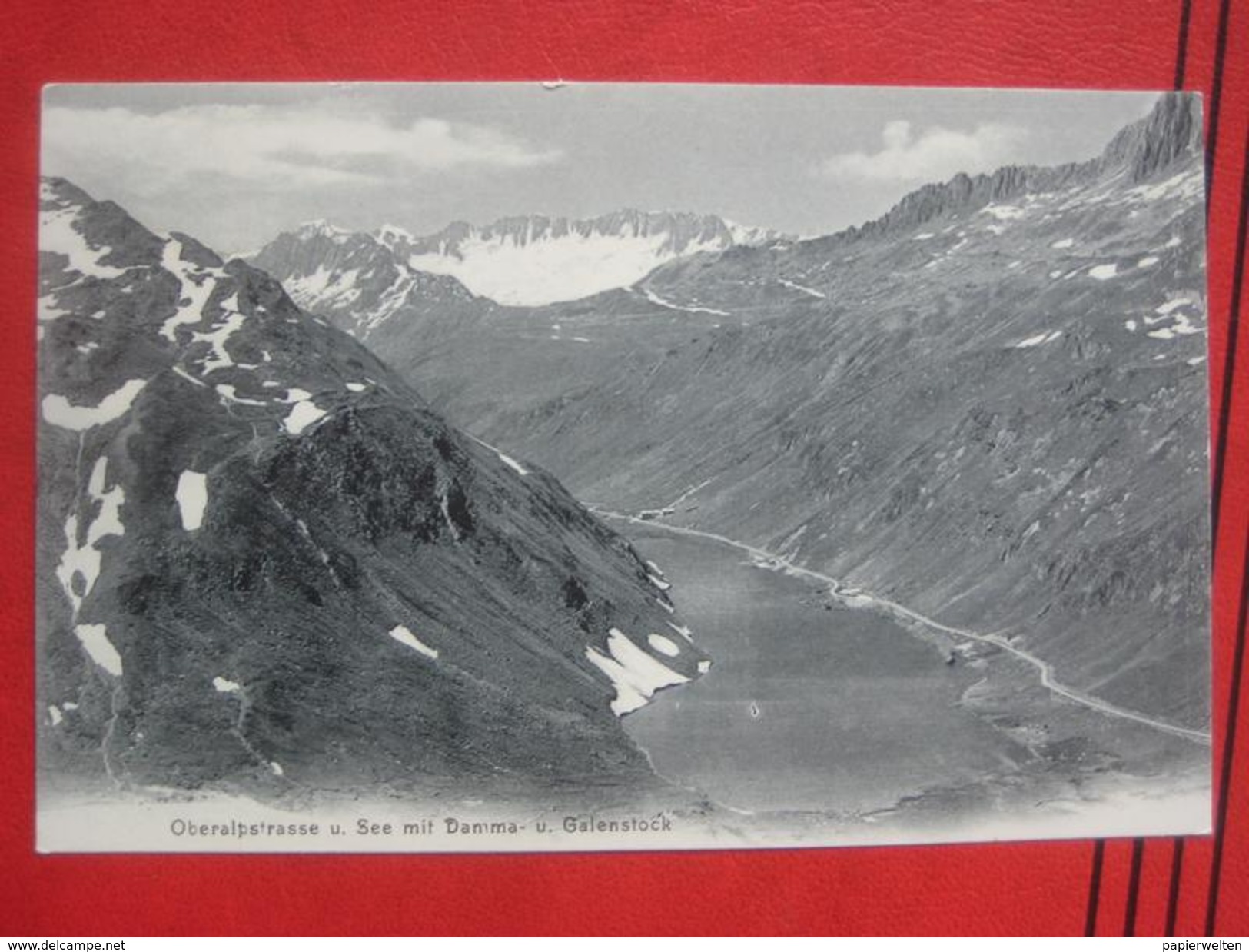 Tujetsch (GR) / Andermatt (UR)  - Oberalpsee mit Damma- und Galenstock