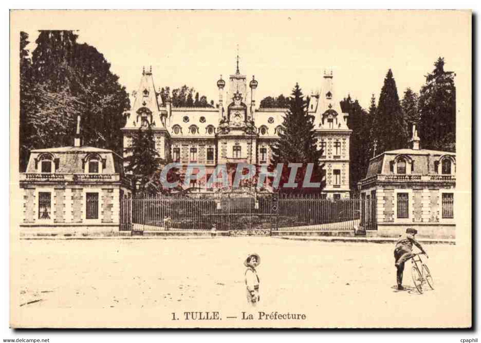 Tulle - La Prefecture - CPA