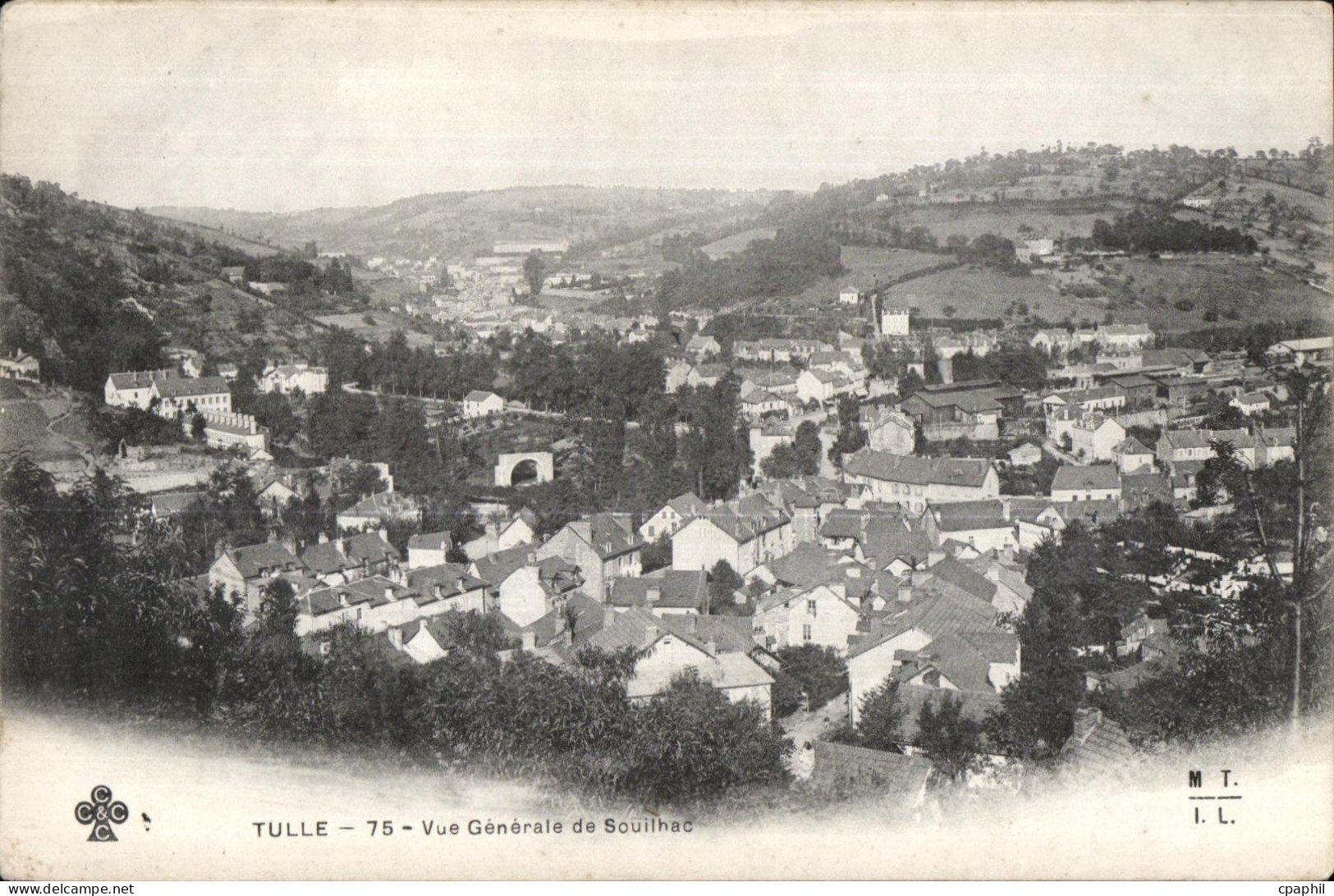Tulle - Vue Generale - CPA