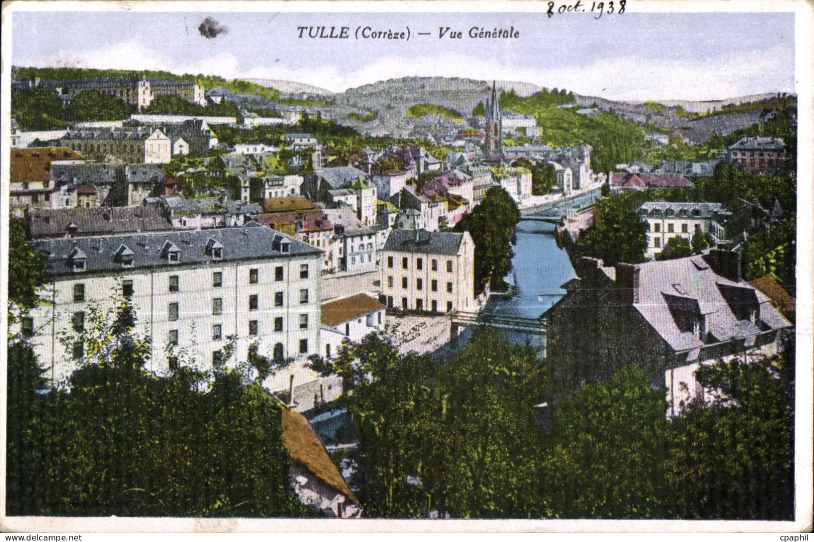Tulle - Vue Generale - CPA