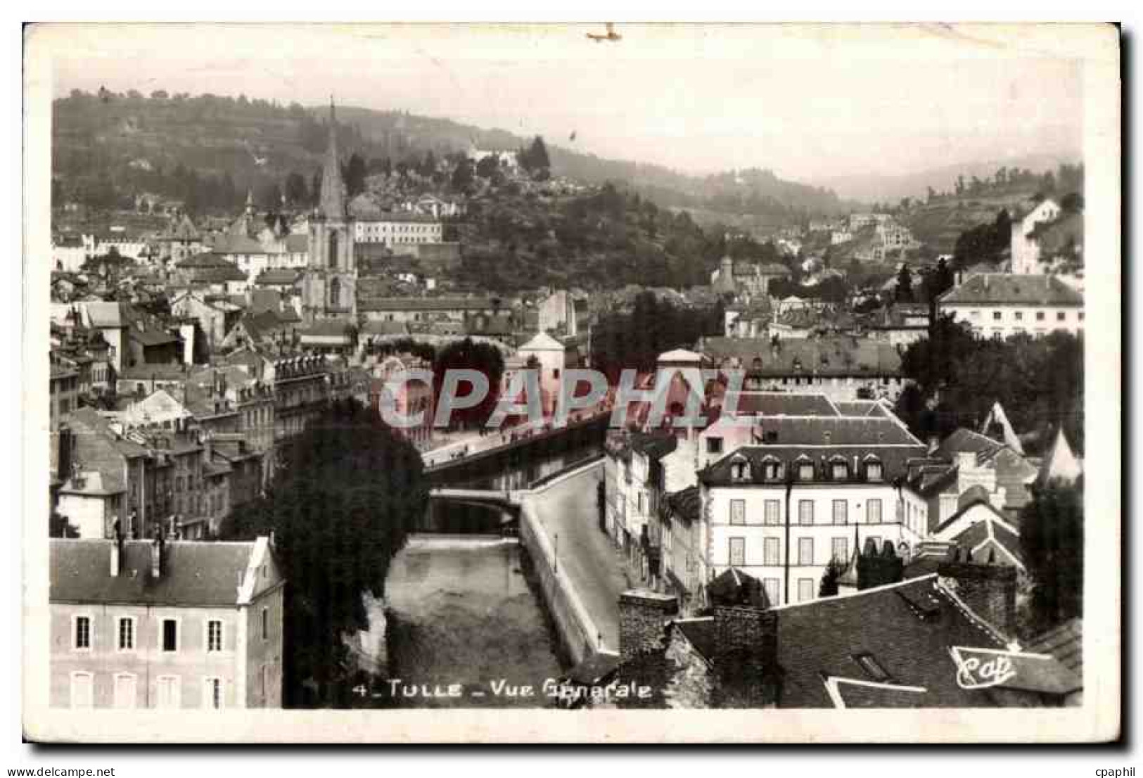 Tulle - Vue Generale - CPA