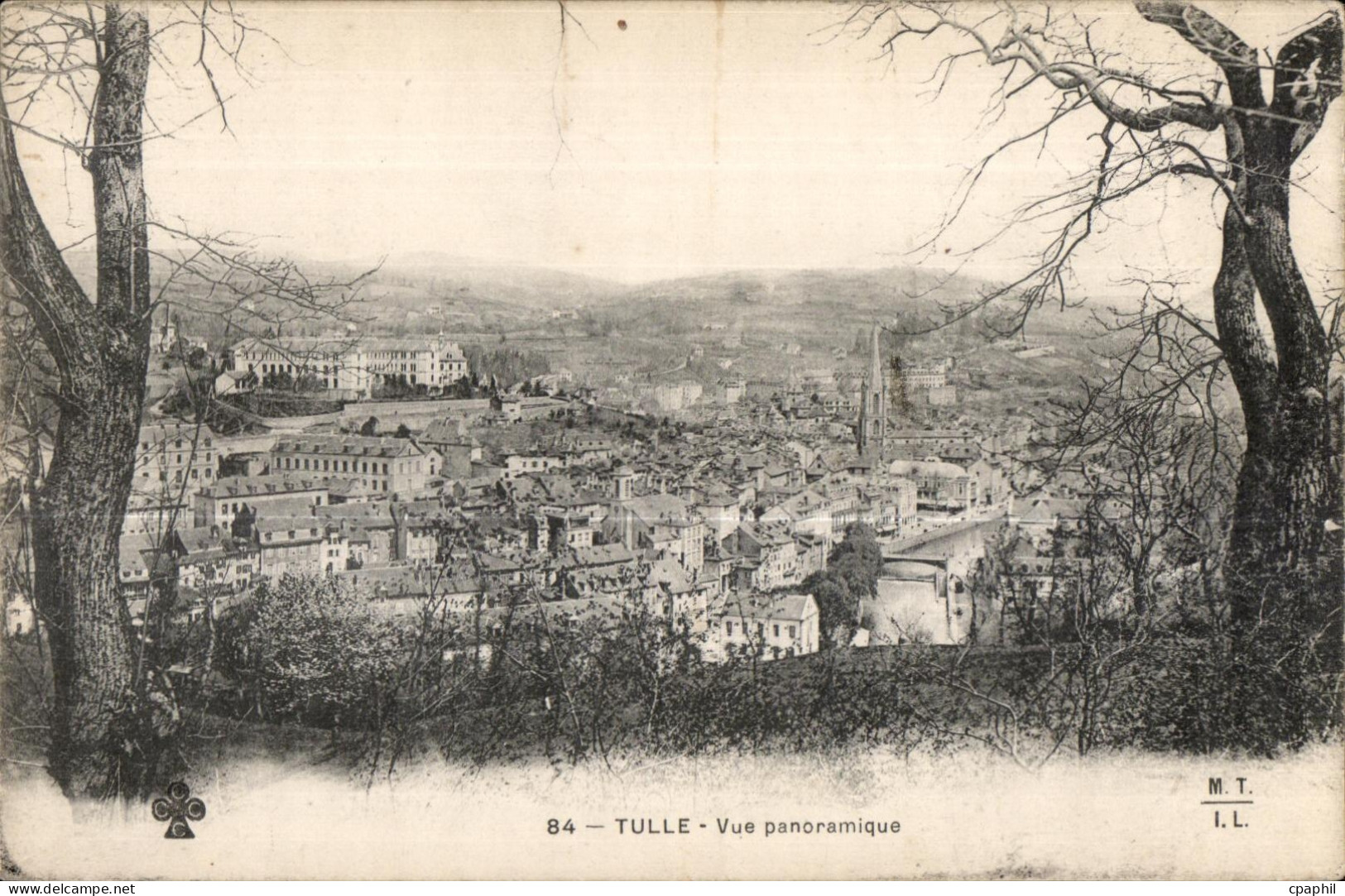 Tulle - Vue Panoramique - CPA