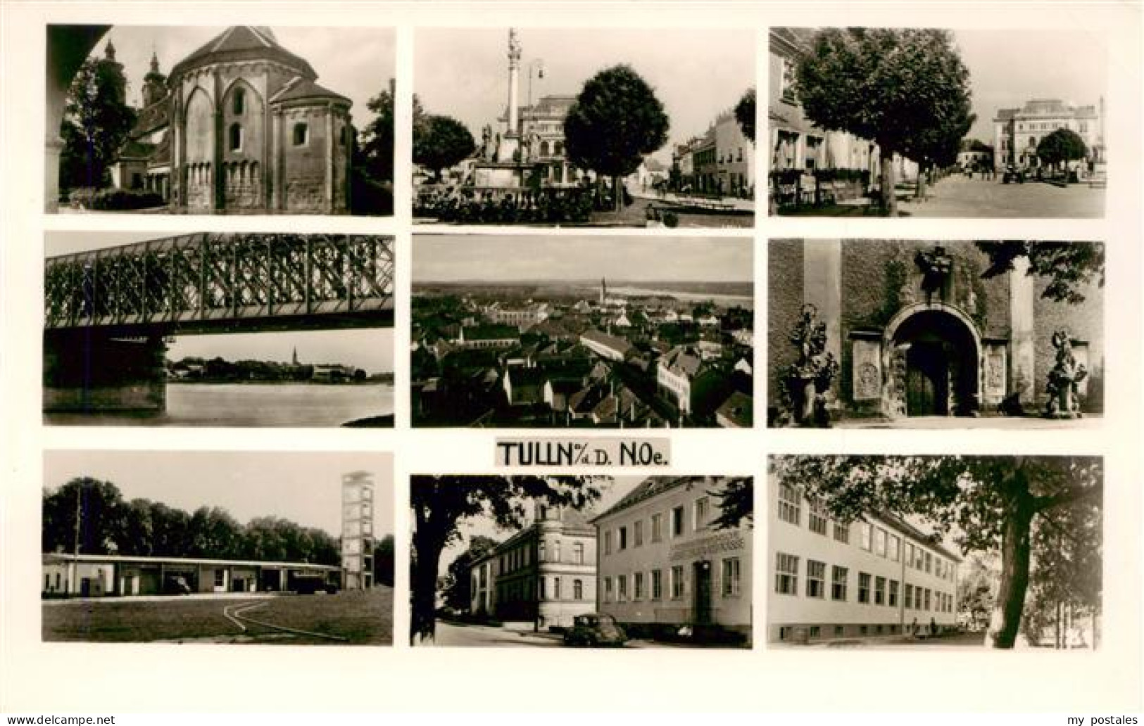 Tulln Donau Niederoesterreich AT Orts und Teilansichten