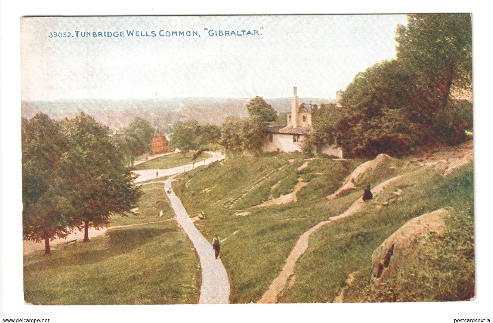 Tunbridge Wells Common, "Gibraltar" - 1920 used Kent postcard