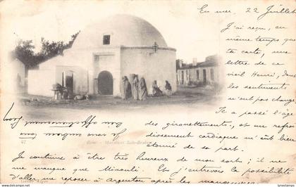 B223 Tunisia 1902 Annaba Bone Marabut Sidi Brahin vintage postcard