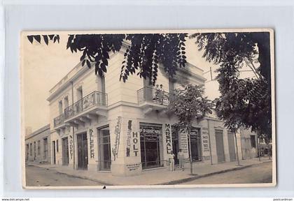 BEJA - Magasin de fournitures pour l'agriculture P. Parrenin - CARTE PHOTO Année 1921