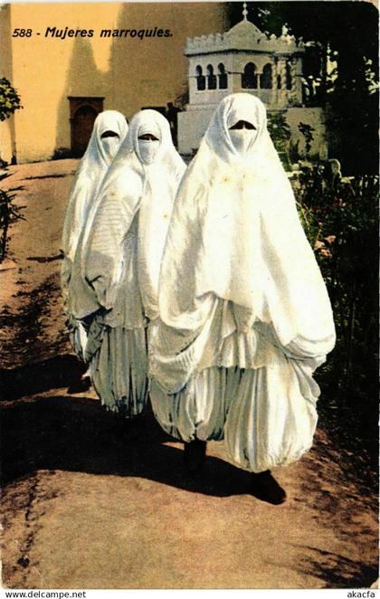 CPA TUNISIA Lehnert & Landrock 588 Mujeres marroquies (873551)