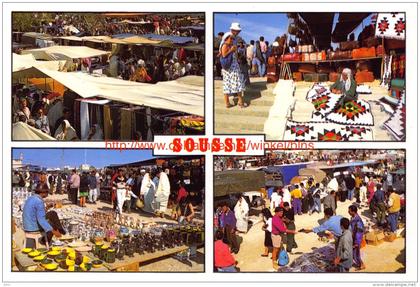 Le marché hebdomadaire - Sousse - Tunisie