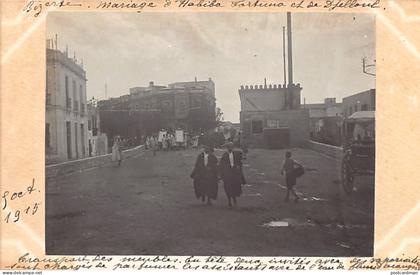 Tunisie - BIZERTE - Mariage d'Habiba - 5 octobre 1915 - Les meubles transportés par les amis - Ed. G. Bronkhorst PHOTO C