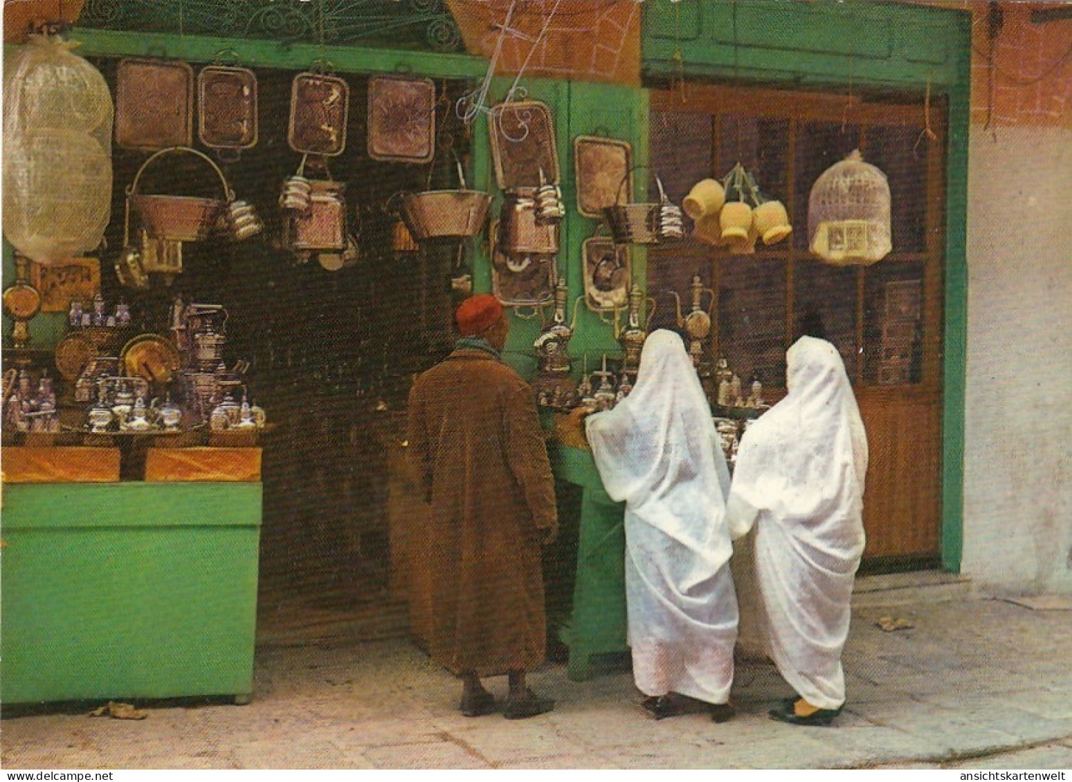 Tunesien, Marchand de cuivres ngl #F4470