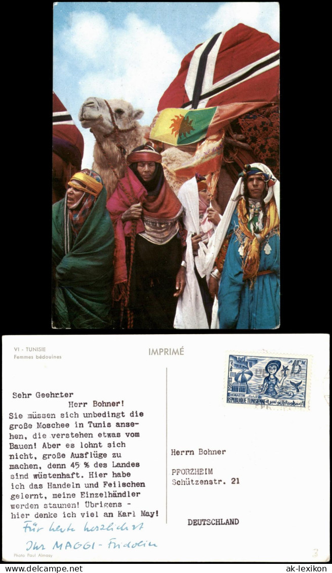 Tunesien TUNISIE Femmes bédouines Einheimische Frauen Beduine 1980