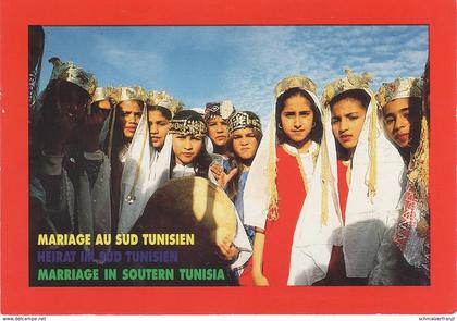 AK Sud Tunisien Mariage Marriage Heirat Tunisie Tunisia Tunesien Scènes Types Femmes Fillettes Jeune Fille Child Kinder