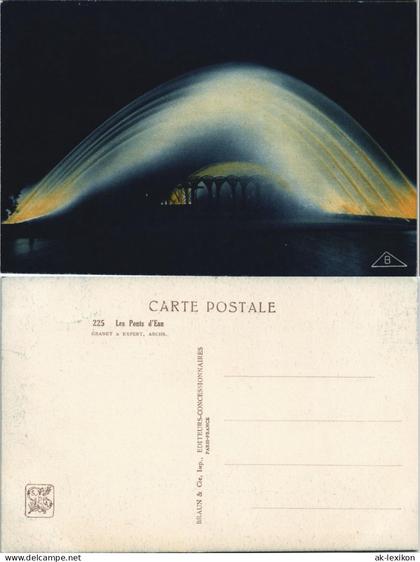 Postcard Tunesien Tunesien Les Ponts d'Eau GRANET & EXPERT, ARCHS. 1930