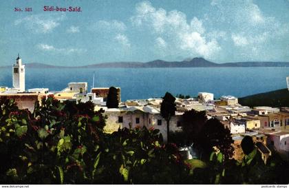 Tunesien, Sidi-bou-Said, um 1910/20