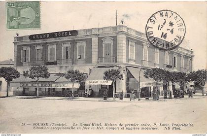 Tunisie - SOUSSE - Le Grand Hôtel, P. Lavit propriétaire - Ed. ND Phot. Neurdein 58