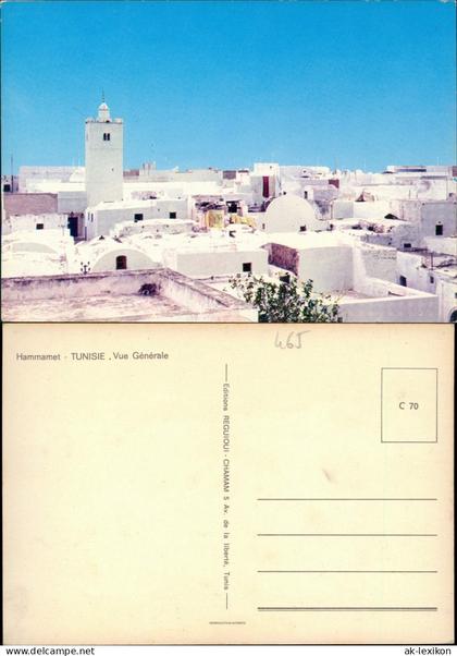 Postcard Hammamet Vue Générale 1976  TUNISIE Tunesien