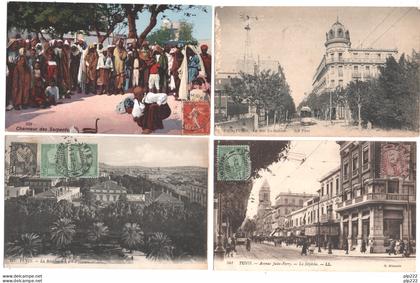 Tunisia 7 Postal Cards