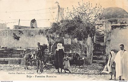 Tunisie - BÉJA - Fontaine romaine - Ed. Gaston Pauchou