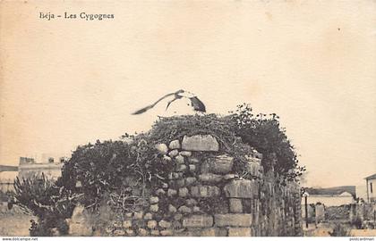 Tunisie - BÉJA - Les cigognes - Ed. inconnu