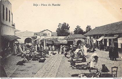 Tunisie - BEJA - Place du Marché