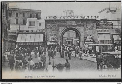 Tunisie - Tunis - La Porte de France