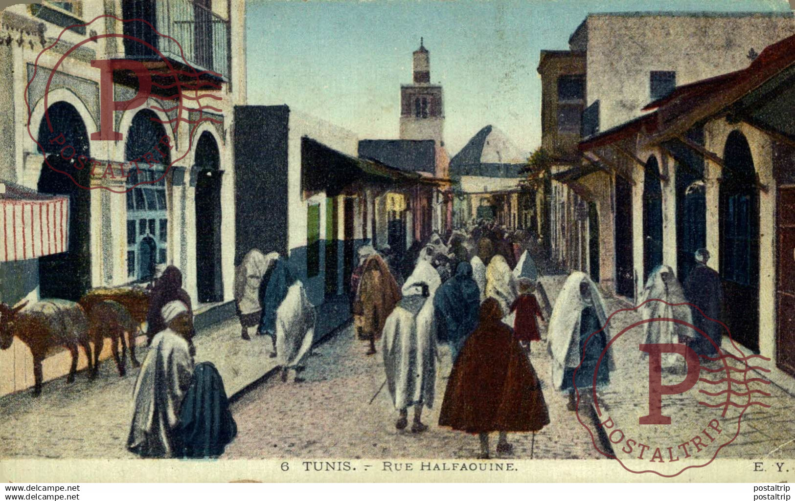 Tunis Rue Halfaouine  Túnez // Tunisie