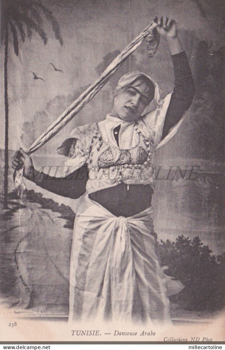 TUNISIA - Danseuse Arabe, Postcard
