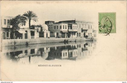 CPA TUNISIE MEDINET EL FAYOUM (153124)