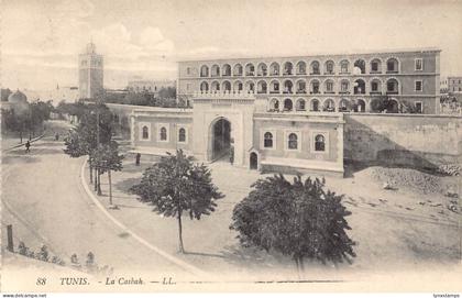 Tunisia Tunis La Casbah vintage postcard