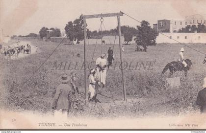 TUNISIA - Une Pendaison, Postcard