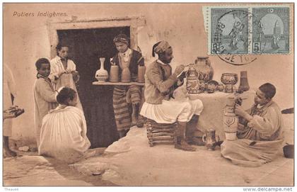 ¤¤   -     TUNISIE   -   Potiers Indigènes   -  Petits Métiers    -  ¤¤