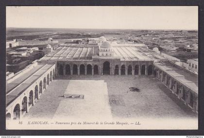 Vintage postcard TUNISIA Kairouan General view