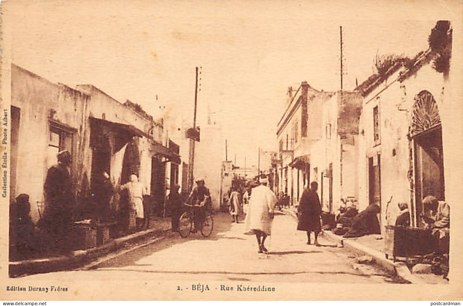 Tunisie - BÉJA - Rue Khéreddine - Ed. Durany Frères 2