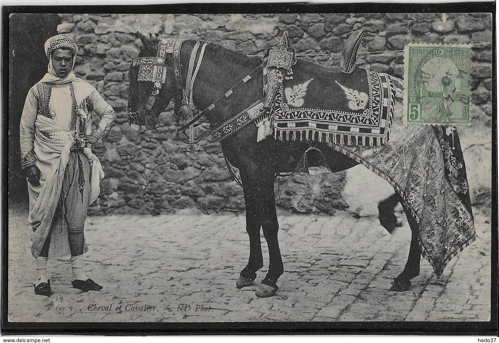 Tunisie - Cheval et Cavalier