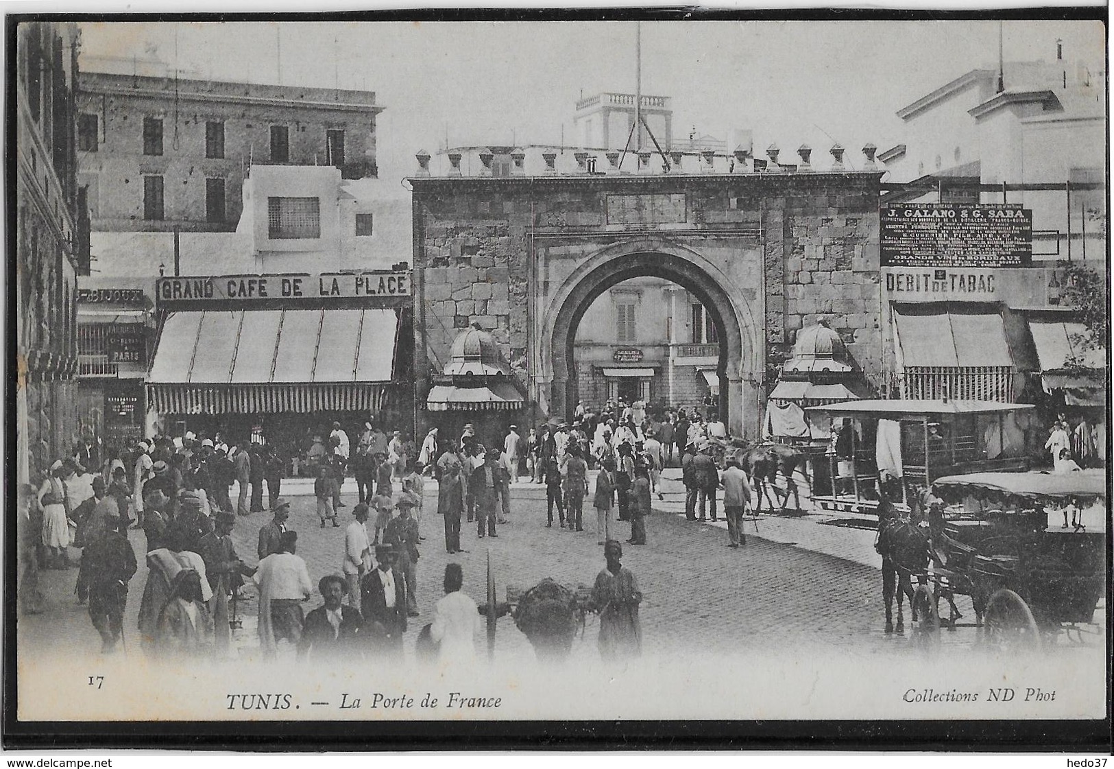 Tunisie - Tunis - La Porte de France