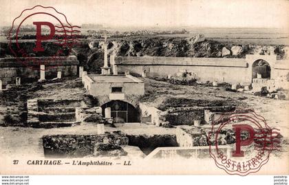Carthage - L'Amphithéatre.  Túnez // Tunisie