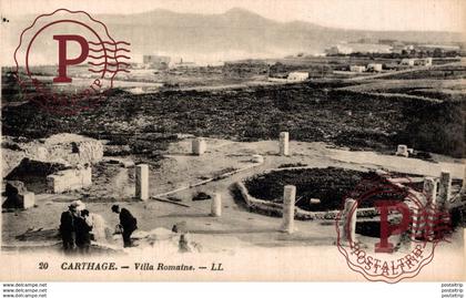 Carthage - Villa Romaine.  Túnez // Tunisie