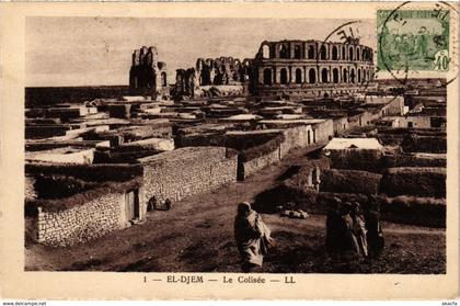 CPA AK EL-DJEM Le Colisee TUNISIA (973574)