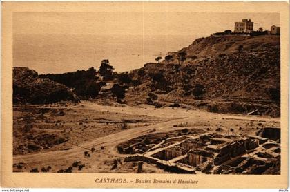 CPA AK TUNISIE CARTHAGE-Bassins Romains d'Hamilcar (238976)