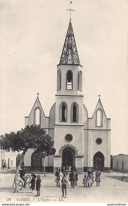 Tunisie - GABES - L'église