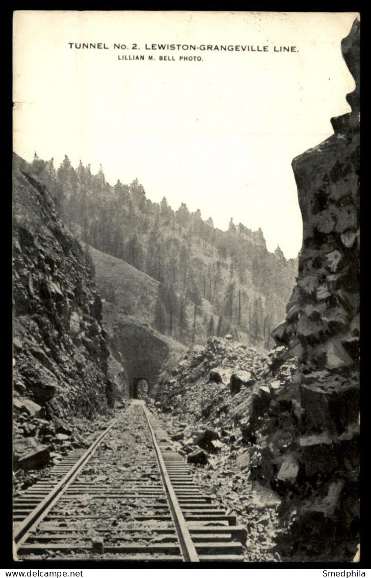 Tunnel No. 2. Lewiston-Grangeville Line