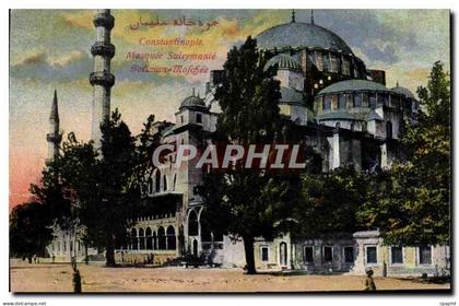 CPA Constantinople Mosquee Suleymanie Turquie