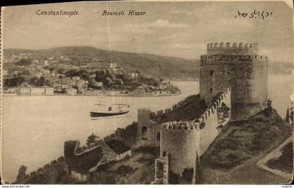 CPA Constantinople Roumeli Hissar Turquie