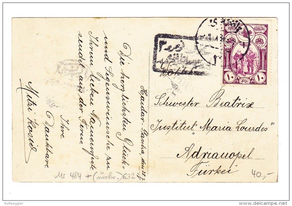 Turkei - Constantinople - Entrée du Port -