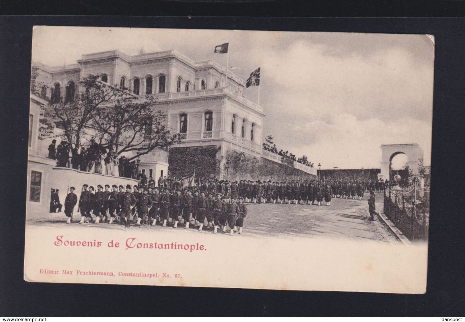 Türkei Turkey AK Constantinople Militär