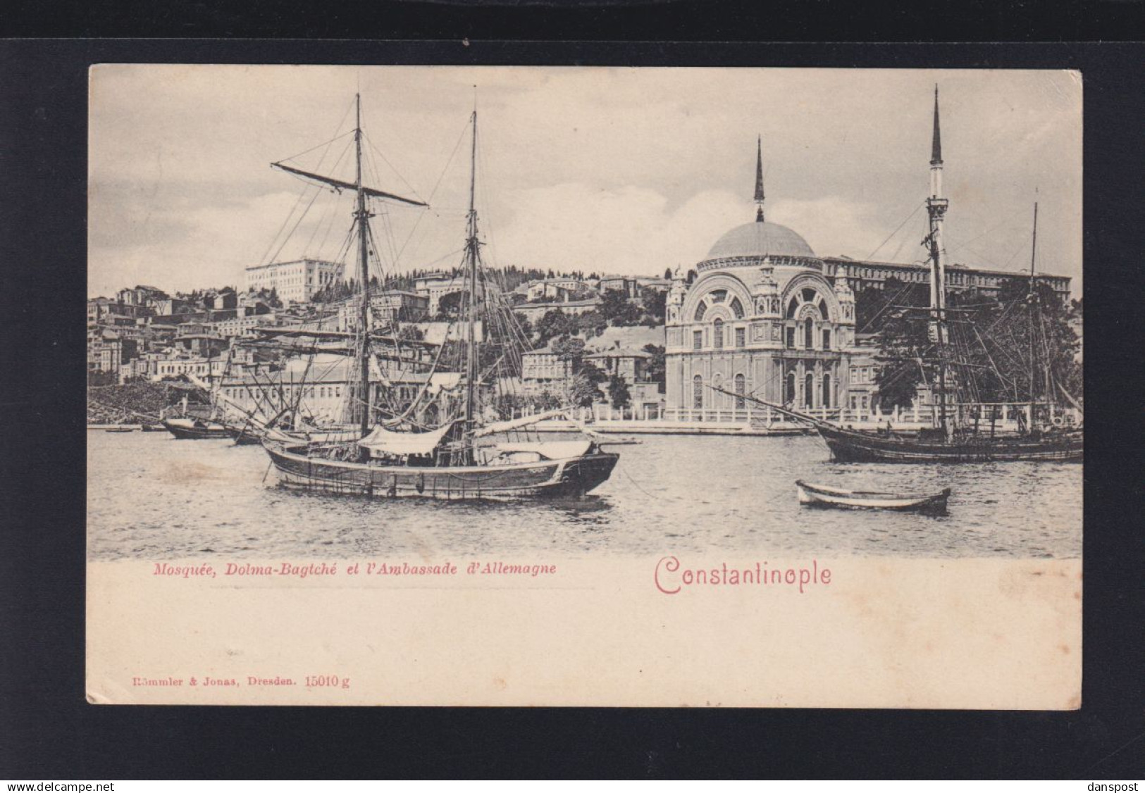 Türkei Turkey AK Constantinople Mosque Dolma Baghce