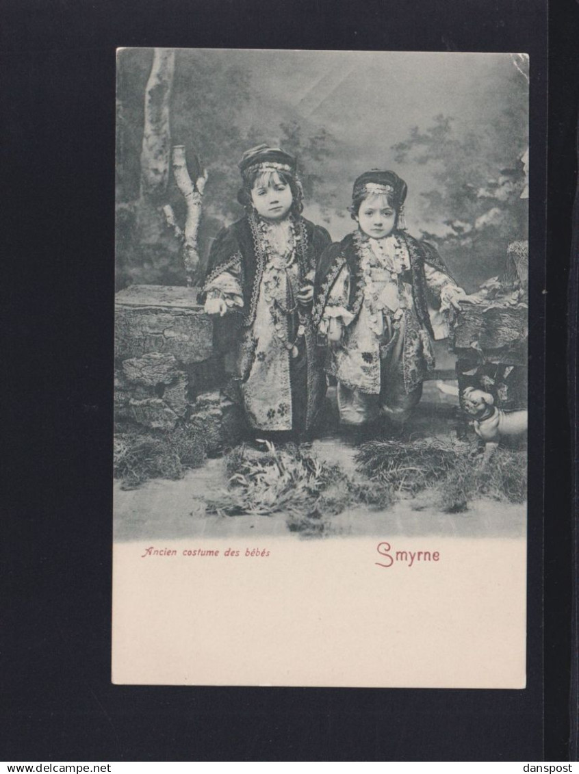 Türkei Turkey AK Kinder Trachten Smyrne