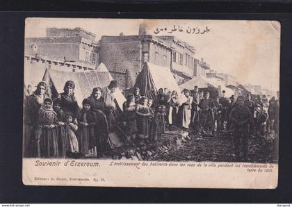 Türkei Turkey AK Erzeroum Earthquake 1901